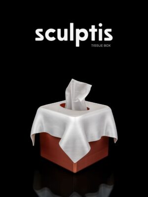 Sculptis Tissue Box 3D Baskı STL – 3 Dosya