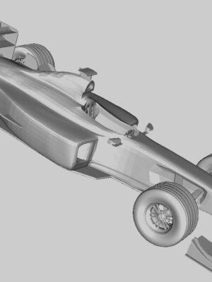 BMW Williams F1 Yarış Aracı Minyatürü 3D Baskı STL