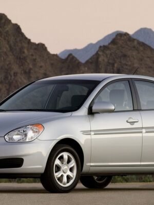 Hyundai Accent Mk3 Sedan 2006 3D Baskı Modeli STL