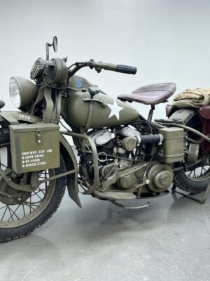 Harley-Davidson WLA 1942 Askeri Motosiklet 3D Baskı STL