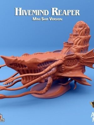Hivemind Reaper Mini Uzay Gemisi Minyatür 3D Baskı STL