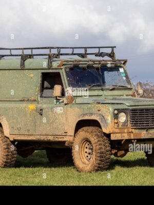 Land Rover Defender 90/110 1:100 Ölçek Askeri ve Sivil Varyantlar 3D Baskı STL Seti