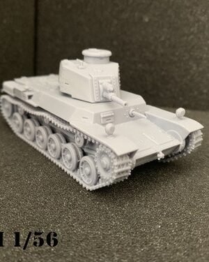 Ho-I Japon Destek Tankı Minyatür 3D Baskı STL