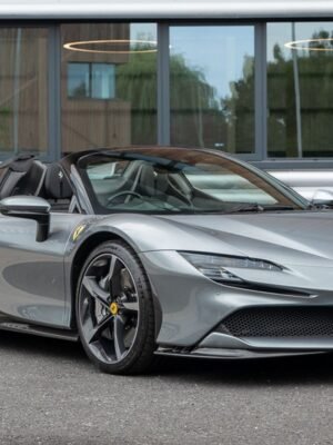 Ferrari SF90 Spider 2021 3D Baskı STL Araba Modeli