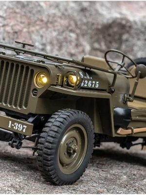 Willys Jeep RC Gövdesi – Lara Croft Temalı 3D Baskı STL