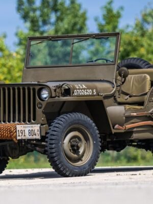 Willys MB Jeep ABD Ordusu 3D Baskı STL (Sürücüsüz)