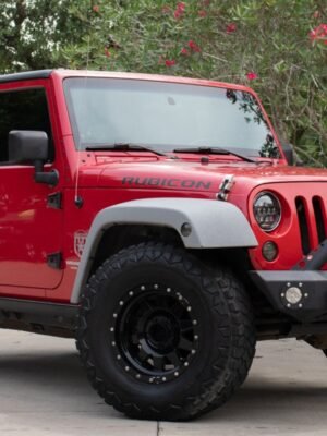 Jeep Wrangler JK Unlimited 2008 3D Baskı Modeli STL