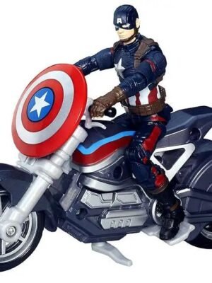 Captain America Motosiklet Figürü 3D Baskı STL