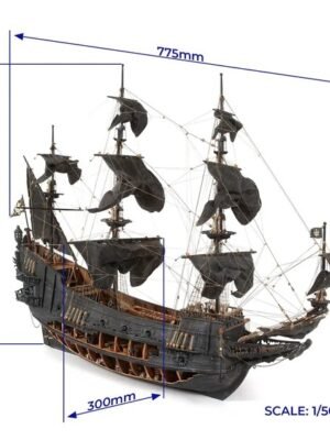 Undead Fluyt Hayalet Yelkenli Gemi 3D Baskı STL