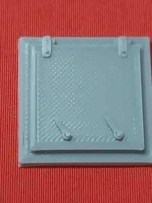 Fantezi Gemi Ambar Kapağı ve Merdiveni 3D Baskı STL