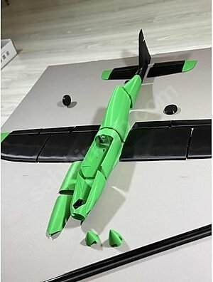 KAC500S 3D Baskı RC Uçak Modeli – 30 Parça Tam Set STL