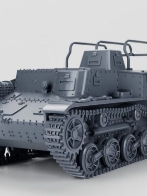 Japon Ordusu Type 98 So-Da Nakliye Aracı Minyatür 3D Baskı STL