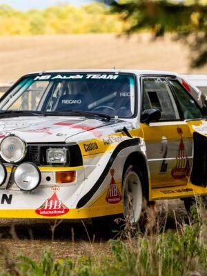 Audi Quattro İki Renkli