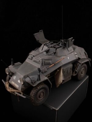 RC Sd.Kfz.222 Alman Hafif Zırhlı Keşif Aracı – Komple 3D Baskı STL Seti