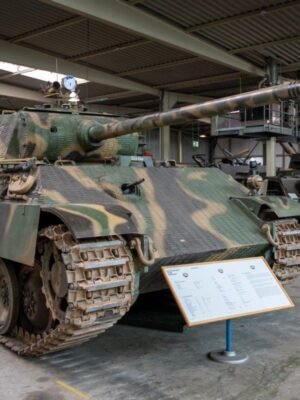 Alman Panzer V Panther Tankı 3D Baskı STL