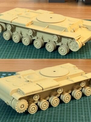 KV-1 Sovyet Ağır Tankı - Kasnak/Tekerlek Seti 3D Baskı STL