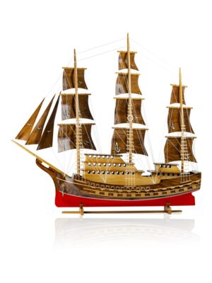Kalyon Yelkenli Gemi 3D Baskı STL Modeli