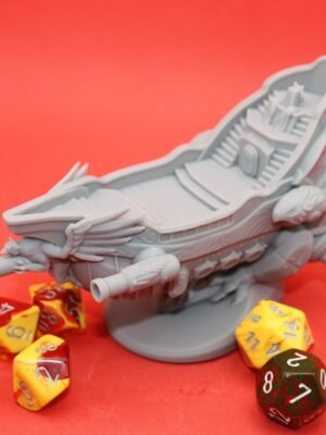 The Gleaming Shard Minyatür Gemi 3D Baskı STL