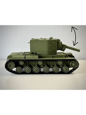 KV-1 Sovyet Ağır Tankı 1/100 Ölçek 3D Baskı STL Minyatür