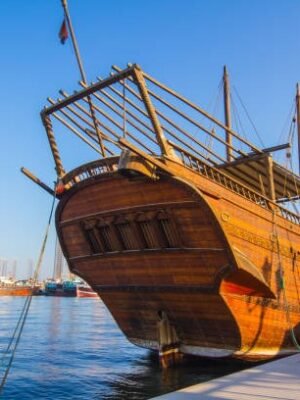 Arap Geleneksel Yelkenlisi (Dhow) 3D Baskı STL