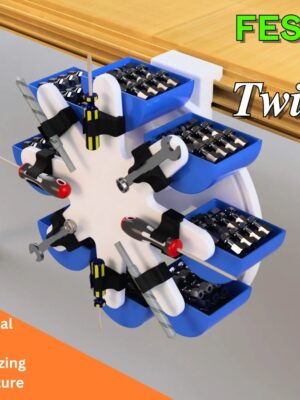 rotating tool box