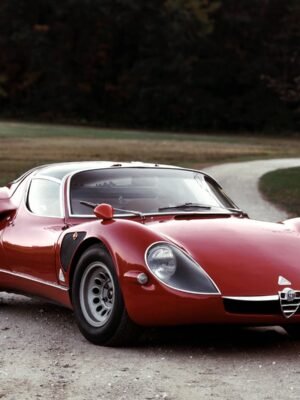 Alfa Romeo 33 Stradale 1967 3D Baskı Araç Modeli STL