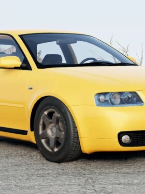 Audi S3 8L 1/10 Ölçek 3D Baskı STL