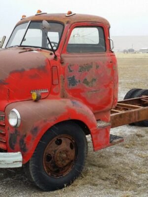 1948 Chevrolet COE Flatbed Kamyon 3D Baskı STL