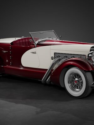1933 Duesenberg SJ Speedster 3D Baskı Modeli STL