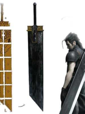 Buster Sword – Final Fantasy Kılıcı 3D Baskı STL Seti (15 Parça)