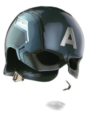 Captain America Civil War Kask 3D Baskı Modeli – 7 Parça STL