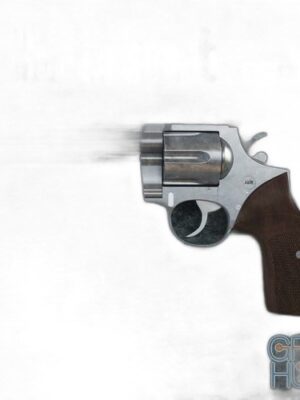 Korth Colt Magnum 357 Revolver 3D Baskı Figür Modeli