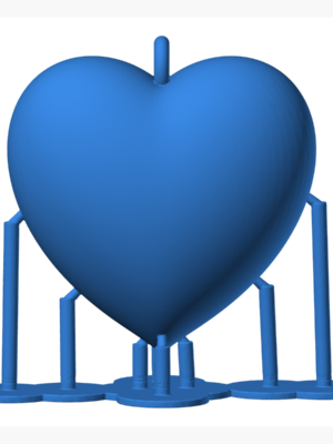 Heart Pendant 3Dwp