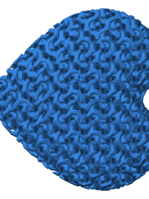 Intertwined Lattice Heart
