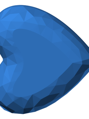 Low Poly Heart Box Thecraftymaker