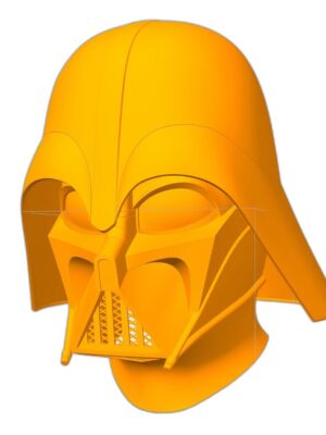 Darth Vader Kaskı 3D Baskı STL Seti – 15 Parça