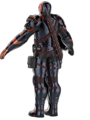 Deathstroke DC Zırhlı Kiralık Katil 3D Baskı Figür Seti – 59 Parça STL
