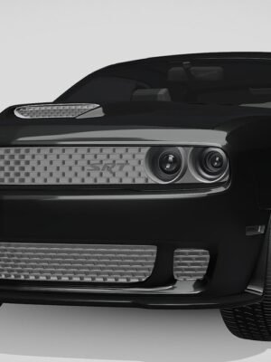 Dodge Challenger SRT Hellcat Supercharged 2015 3D Baskı STL Modeli