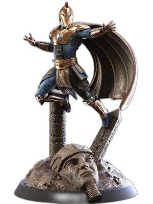 Dr. Fate Fanart Figür Seti – 18 Parça 3D Baskı STL
