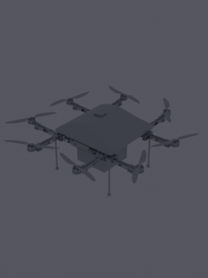 Amazon Prime Air Teslimat Dronu 3D Baskı STL