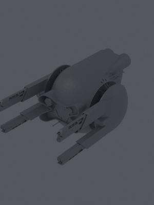 Oblivion Filmi Drone'u 3D Baskı Modeli STL