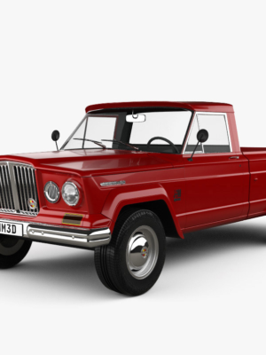 1962 Jeep Gladiator 3D Baskı STL Modeli