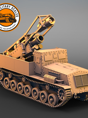 Ha-To Zırhlı Havan Taşıyıcısı 3D Baskı Minyatür STL