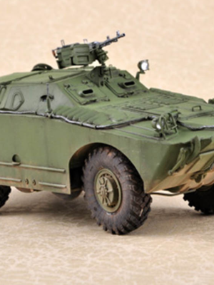 BRDM-1 Amfibi Zırhlı Keşif Aracı 1:100 Ölçek 3D Baskı STL