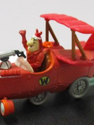 Çılgın Yarışlar (Wacky Races) – Crimson Haybailer Uçan Makine 3D Baskı STL Seti – 19 Parça