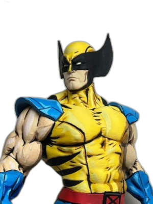 Wolverine Pençe Boyama Paneli