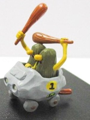 Çılgın Yarışlar (Wacky Races) – Boulder Mobile Taş Araba 3D Baskı STL Seti – 12 Parça