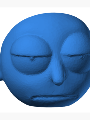 Rick and Morty – Morty Kafası Öğütücü (Grinder) 3D Baskı STL – 12 Parça