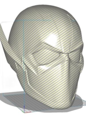 Flash Sezon 2 Kask Figürü – 3D Baskı STL Seti (2 Parça)