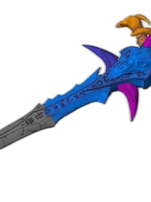 Frostmourne Kılıcı – Lich King Arthas 3D Baskı Seti (15 Parça STL)